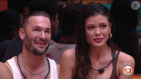 Os participantes Diego Hypolito e Vitória Strada conseguiram se salvar do temido Paredão no 'BBB 25'.