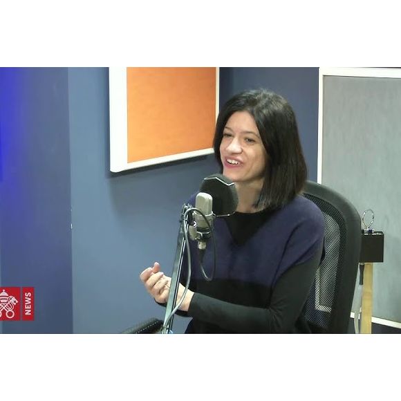 A brasileira Bianca Fraccalvieri foi uma das responsáveis pela leitura da Oração Universal