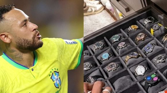 Mais de R$ 21 milhões na mala: Neymar leva 9 relógios de luxo para Copa do Mundo; Patek de ouro branco e diamantes baguette e Rolex com madrepérola estão na lista; veja!
