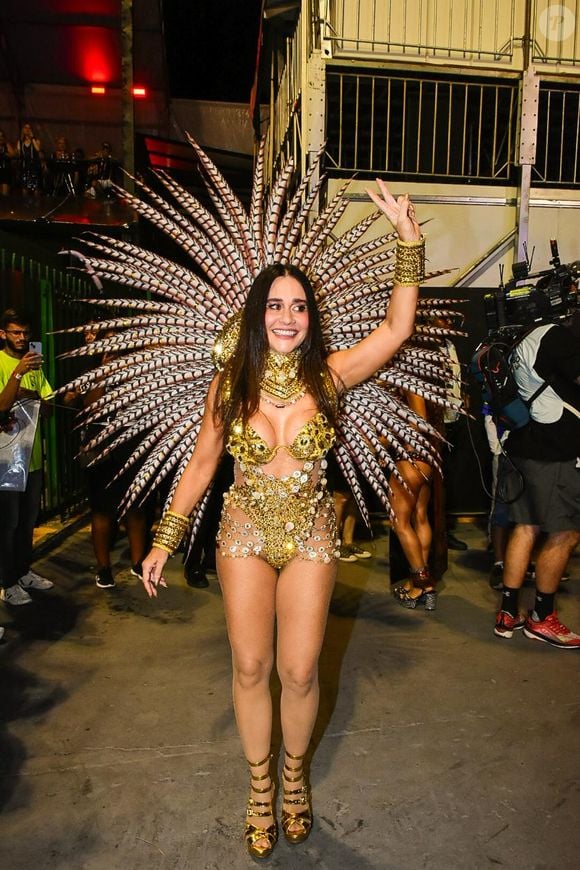 Carnaval 2025 em SP: Alessandra Negrini roubou a cena como musa da Gaviões da Fiel