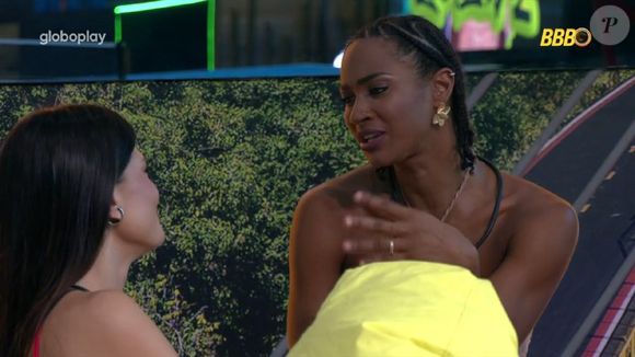 Aline diz que Gracyanne pode até ser legal do lado de fora do 'BBB 25', mas dentro do jogo ela 'já deu'
