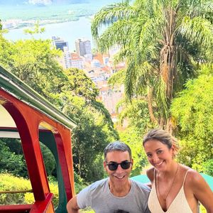 Para aproveitar suas férias, César Tralli fez uma viagem em família para Miami, nos Estados Unidos
