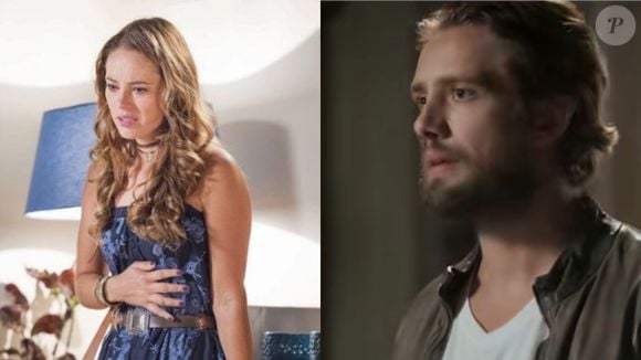 Na semana de 31 de agosto a 5 de setembro da novela 'Além do Tempo', Melissa inventa falsa gravidez para salvar seu casamento com Felipe, e cai em fofoca cruel de Pedro