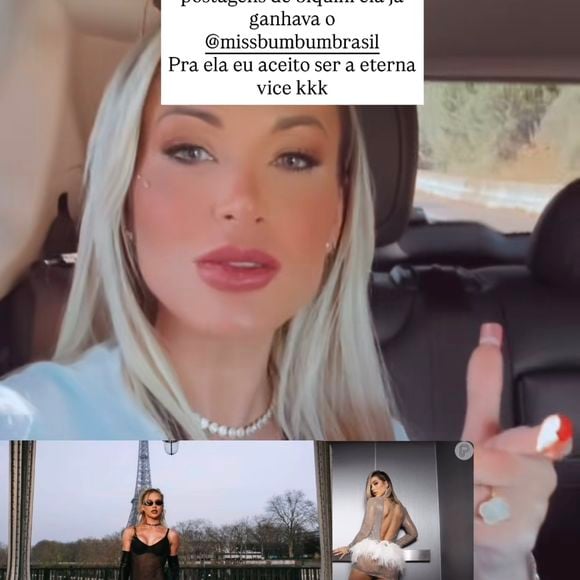 "A Virgínia, em Paris, saiu mais pelada do que eu. É só você ver a diferença das minhas roupas para as dela lá perto da Torre Eiffel", comentou Andressa Urach