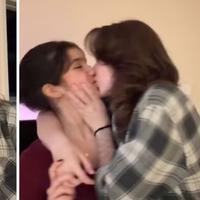 Filha de Sandra Annenberg posta vídeo fofo aos beijos com a namorada e exibe fantasia de Halloween do casal