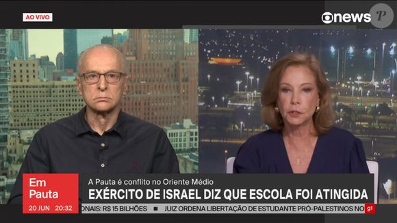 Jornalista da Globo Eliane Cantanhêde e a guerra Irã x Israel: no 'Em Pauta' de 20 de junho de 2025, comentarista fez pergunta sobre eficácia dos mísseis disparados pelo país do Oriente Médio. 'Saem do Irã e caem, efetivamente caem em Israel não matam ninguém'