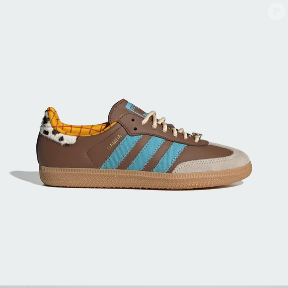 Inspirado em Woody, o novo Adidas Samba OG x Disney Pixar aposta em referências discretas ao personagem e surge como uma opção estilosa para quem ama moda e nostalgia