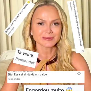 Apesar da boa forma, Eliana é alvo de ataques na web e resolveu mostrar alguns deles em um vídeo