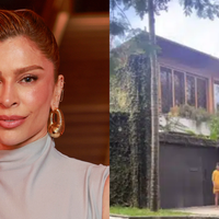 Mansão com sala envidraçada e repleta de natureza: Grazi Massafera, estrela de ‘Três Graças’ e ‘Dona Beja’, trocou apartamento de aluguel por imóvel de luxo no RJ