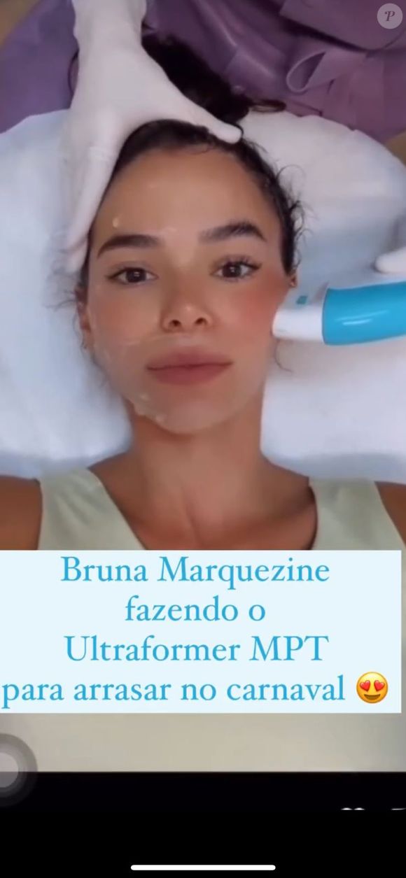 Bruna Marquezine já revelou que usa o bioestimulador de colágeno no rosto e bumbum para melhorar sua pele