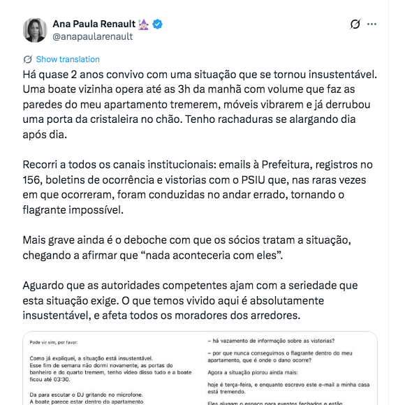 Leia a publicação de Ana Paula Renault sobre a o bar Bernadette