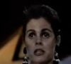 Monique Evans rebateu fala de Silvio Santos na entrega do Troféu Imprensa em maio de 1988: 'De teatral eu não tenho nada. Talvez essa seja a diferença entre eu e as outras modelos. Eu digo o que penso, tremo, fico gelada, porque sou super verdadeira'