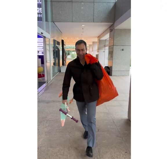 César Tralli vai entregar brinquedos para colegas de redação do 'Jornal Hoje' e também da Globo em modo geral
