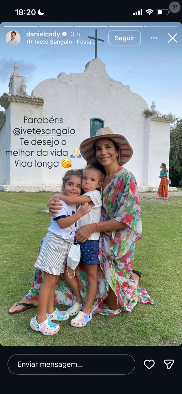 Ivete Sangalo completou 54 anos e recebeu uma homenagem pública emocionante do ex-marido, Daniel Cady, meses após a separação