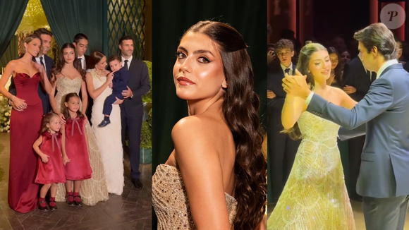 Vestido em tom champanhe, emoção na valsa com o pai e até show de Luan Santana: luxo marca festa de 15 anos de Isabella, filha de Kaká e Carol Celico. Fotos e vídeos!