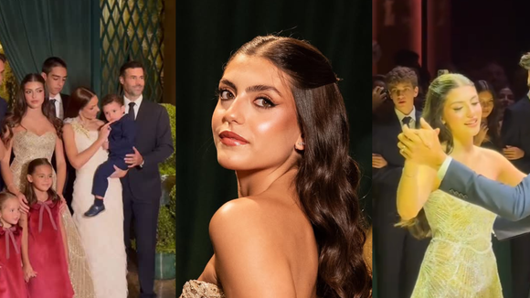 Vestido em tom champanhe, emoção na valsa com o pai e até show de Luan Santana: luxo marca festa de 15 anos de Isabella, filha de Kaká e Carol Celico. Fotos e vídeos!