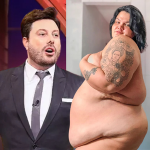 Após revelar cirurgia bariátrica, Thais Carla entra na mira de Danilo Gentili: 'Gordofóbica?'
