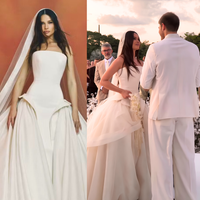 Vestido de noiva princesa com saia volumosa e 2º look com minissaia de franjas: Juliette se casa com Kaique Cerveny em festa com Anitta e Gilberto Gil como padrinhos; decoração homenageia o Nordeste