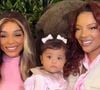 Ludmilla e Brunna Gonçalves comemoraram 1 ano da filha, Zuri