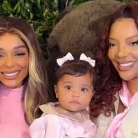 Ludmilla e Brunna Gonçalves combinam looks para festa de 1 ano da filha, Zuri. Veja imagens da comemoração luxuosa!