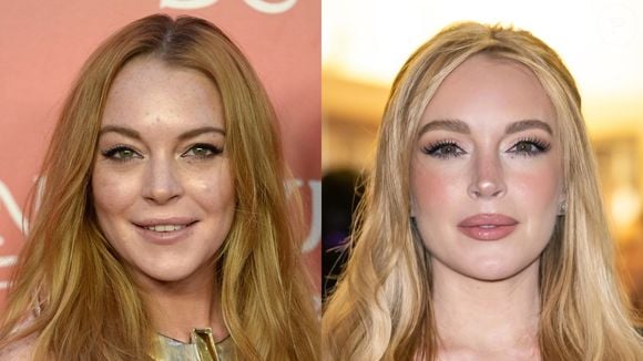 Lindsay Lohan fez um preenchimento labial sutil nos últimos anos e muitos fãs nem perceberam