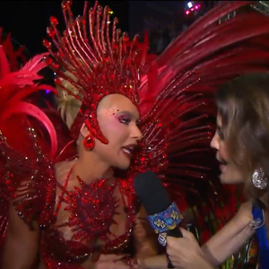 Rainha de Bateria da Grande Rio, Virgínia teve 'sumiço' em transmissão questionado na web