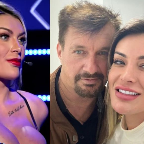 Andressa Urach abre o jogo sobre vídeos íntimos de conteúdo adulto com o pai, Carlos Urach: 'Ele não vai...'