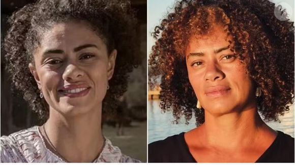 Ana Flávia Cavalcanti em 'Além do Tempo' (Globo, 2015), como Carola, e com visual atual