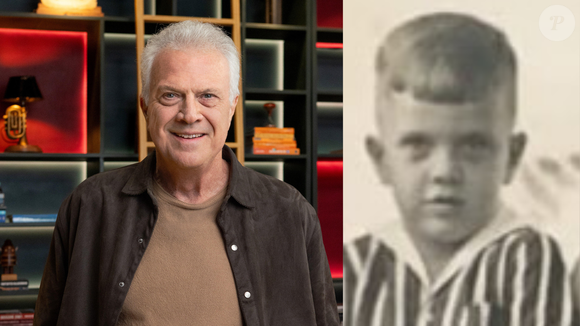 Pedro Bial é um dos meninos da foto