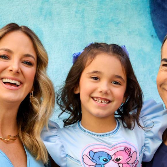 Ticiane Pinheiro e César Tralli são pais de Manuella, de 5 anos