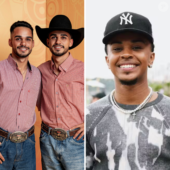 Os gêmeos João Gabriel e João Pedro tem 21 anos, a mesma idade do ator Jean Paulo Campos