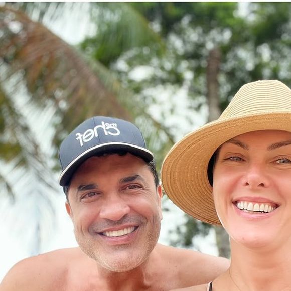 Edu Guedes e Ana Hickmann já estão casados no civil