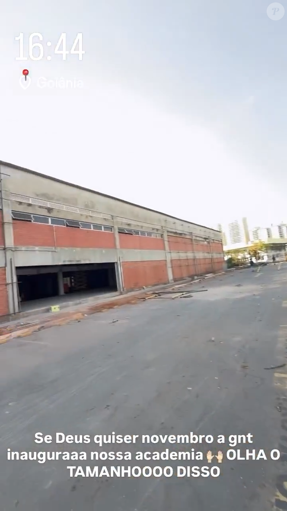 Academia de Virgínia Fonseca está localizada em uma área nobre de Goiânia, perto de um shopping de luxo, considerado o mais caro da cidade