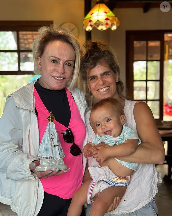 Ana Maria Braga e a filha, Mariana Maffeis, que tem tido problemas com ex-marido
