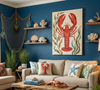 Do prato ao décor: Conheça a tendência 'Lobster' que está substituindo o estilo náutico clássico
