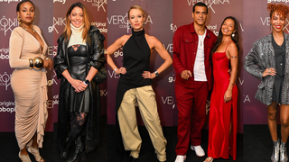Blazer bordado com pedrarias, calça oversized e vestido vermelho com fenda: 23 looks de Mariana Ximenes, Karol Conká, Marcello Melo Jr., Mell Muzzillo e mais em première de 'Verônika com K'