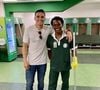 Pai de Endrick trabalhou em equipe de limpeza do Palmeiras