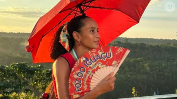 Gravação de Taís Araújo em Foz do Iguaçu causou polêmica com a Globo após prefeitura divulgar foto da novela