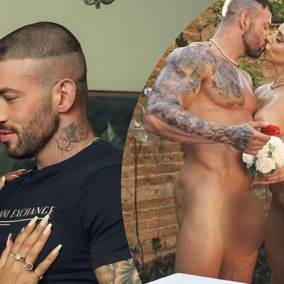 Envolvido em incidente bizarro com Andressa Urach, ator pornô espanhol se casou completamente nu em cerimônia naturista