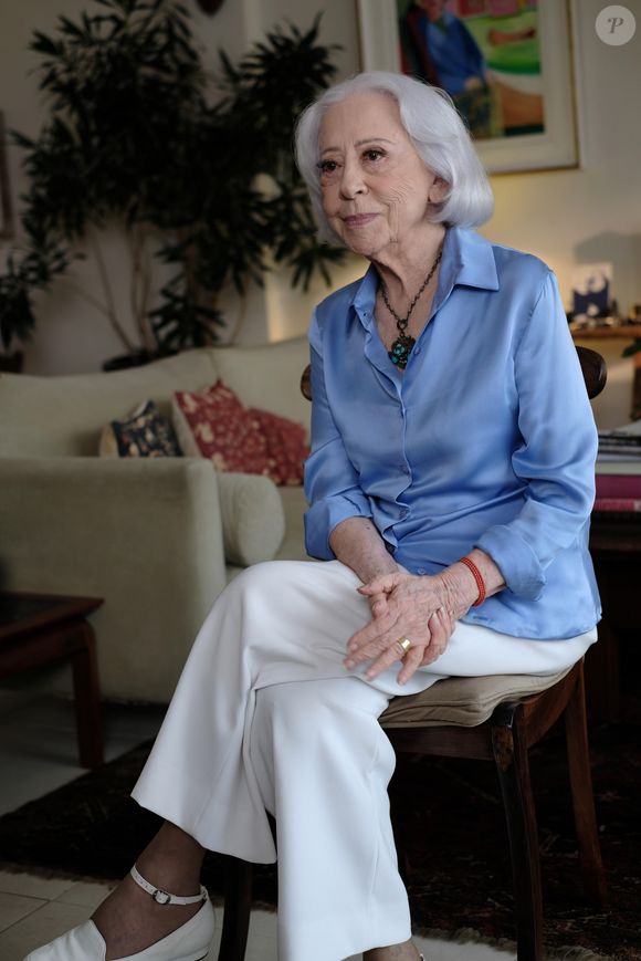 Fernanda Montenegro agora está com 95 anos