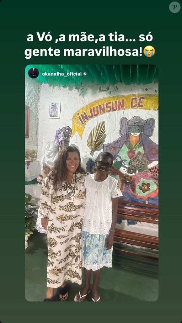 Regina Casé conheceu a mãe, a avó e a tia de O Kannalha