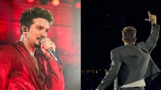 Luan Santana apoia Lula no 2º turno das eleições 2026? Cantor sertanejo 'faz o L' em show, viraliza na web e assessoria se manifesta: 'Tem por princípio...'