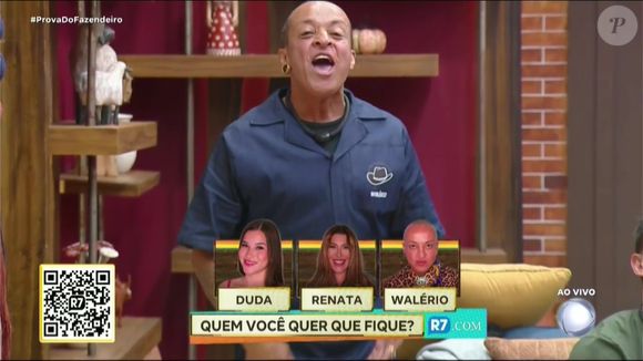 Walério apareceu em segundo lugar com mais votos para ficar, segundo a enquete UOL