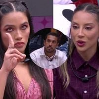 Jogadoras! Eva e Renata recalculam rota e pressionam Maike a escolher lado no 'BBB 25': 'Vai ter que decidir'