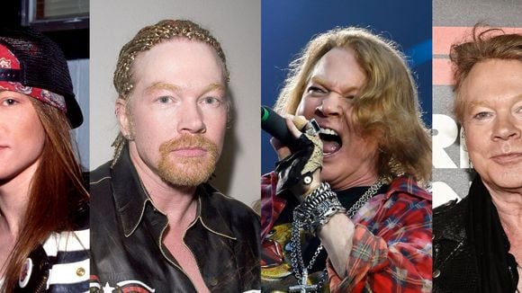 Axl Rose antes e depois: do cabelo comprido aos dreads, vocalista do Guns N' Roses passou por transformações impactantes em 40 anos; estas 20 fotos são de cair o queixo