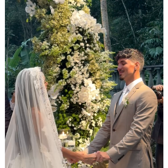 Casamento de Gabriel Medina e Isabella Arantes foi organizado em segredo durante apenas 15 dias