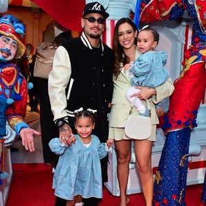 Neymar e Bruna Biancardi com as filhas Mavie e Mel no aniversário de 1 ano de Bento, filho de Thiaguinho e Carol Peixinho