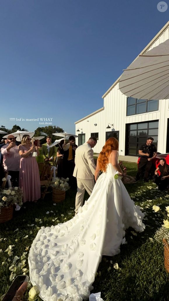 Detalhes do vestido de noiva de Sofia Liberato