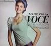 Camila Queiroz começou a fazer sucesso como modelo, estampando revistas e editoriais de moda