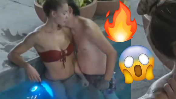 'Mostrou o que ele esconde na fralda': Dudu Camargo em 'A Fazenda 17' chupa pescoço de Saory e o clima esquenta na piscina